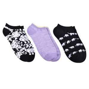 ♠️ Kate Spade 3-Pack No Show Socks